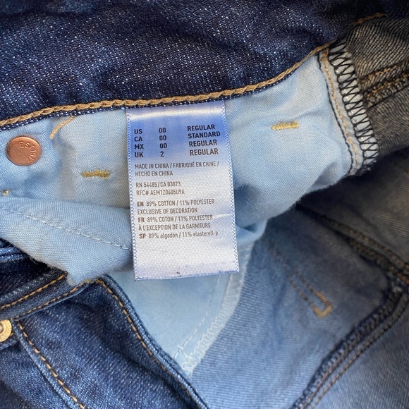 American Eagle Outfitters Tomgirl Jeans (Size 00) - Picture 5 of 5